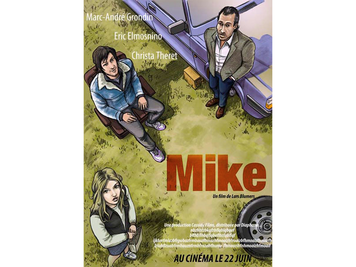 MIKE un film de Lars Blumers Projet d'affiche