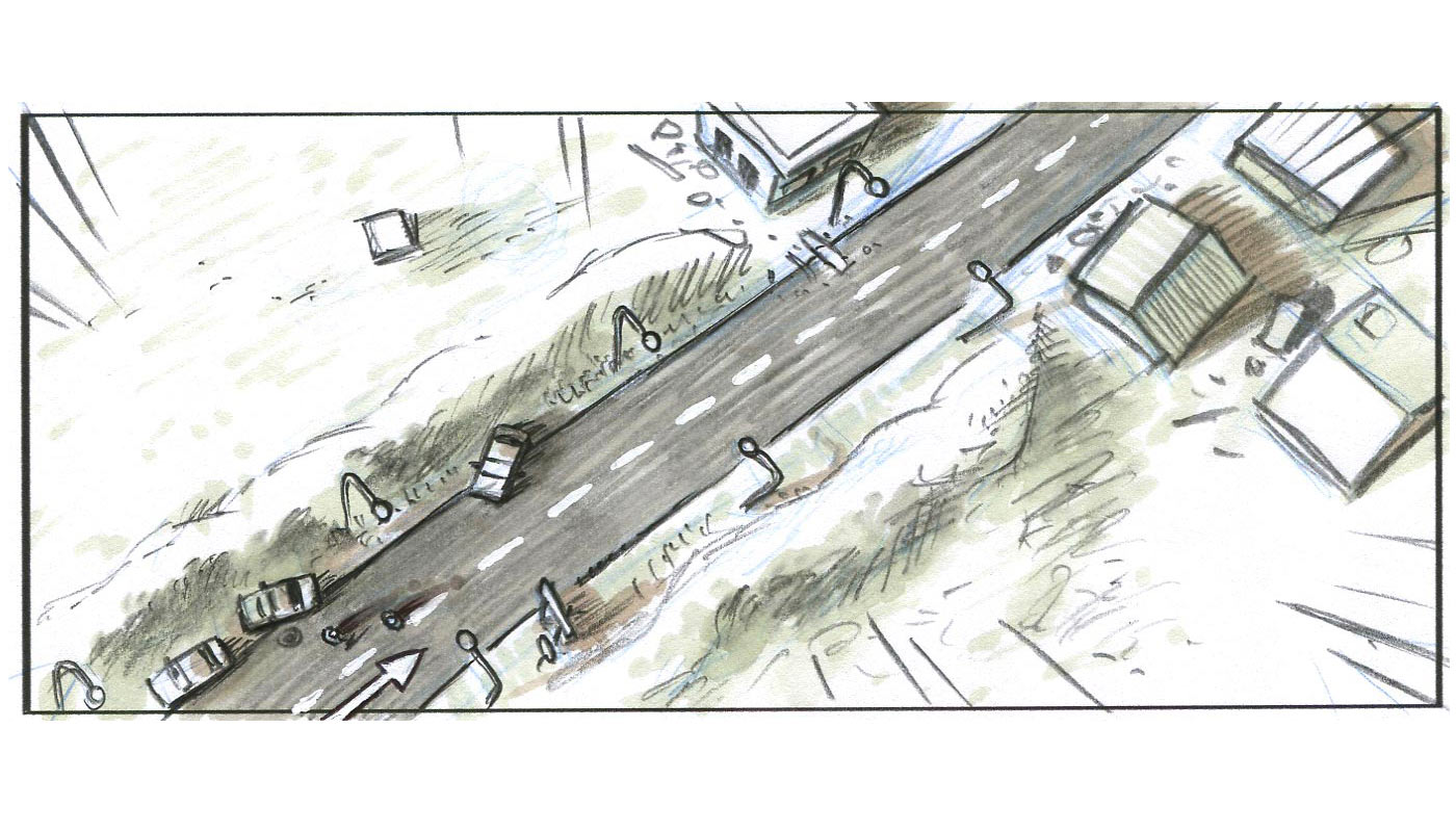 storyboard film  Fouad Benhammou
