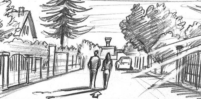 storyboard du film de Lars Blumers